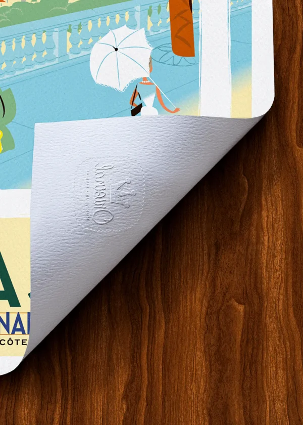 Tampon-234 Affiche Grasse Tampon Original Monsieur Z, Tirage d'art,