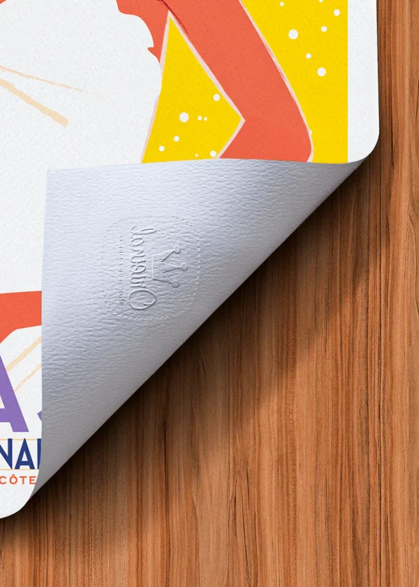 Tampon-235 Affiche Grasse Tampon Original Monsieur Z, Tirage d'art,