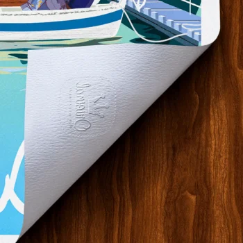 Affiche Cassis Tampon Original Monsieur Z, Tirage d'art,