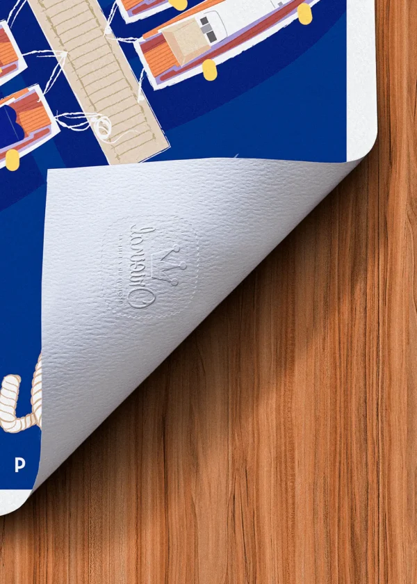 Tampon-253 Affiche Toulon Tampon Original Monsieur Z, Tirage d'art,