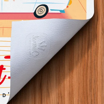 Affiche Saint-tropez Tampon Original Monsieur Z, Tirage d'art,