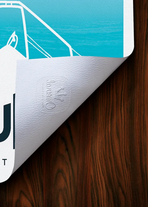 Tampon-269 Affiche Toulon Tampon Original Monsieur Z, Tirage d'art,