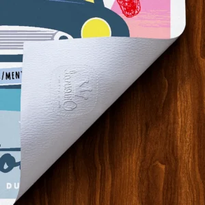 Affiche Nationale 7 Tampon Original Monsieur Z, Tirage d'art,