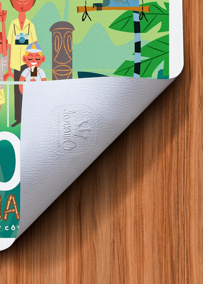 Tampon-288 Affiche La londe Tampon Original Monsieur Z, Tirage d'art,