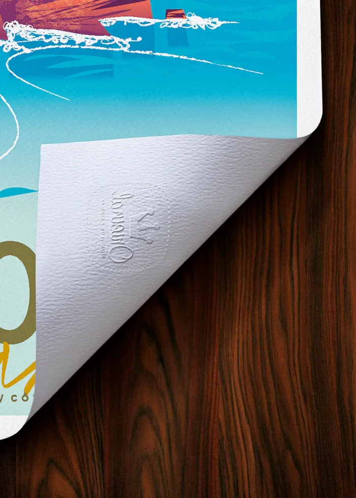 Tampon-289 Affiche La londe Tampon Original Monsieur Z, Tirage d'art,