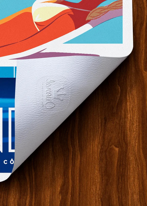 Tampon-293 Affiche Bandol Tampon Original Monsieur Z, Tirage d'art,