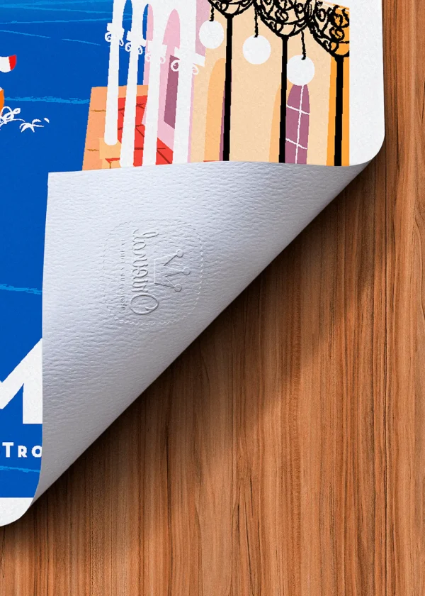 Tampon-296 Affiche Grimaud Tampon Original Monsieur Z, Tirage d'art,