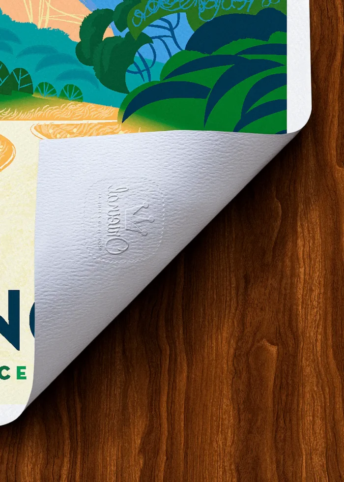 Tampon-304 Affiche Brignoles Tampon Original Monsieur Z, Tirage d'art,