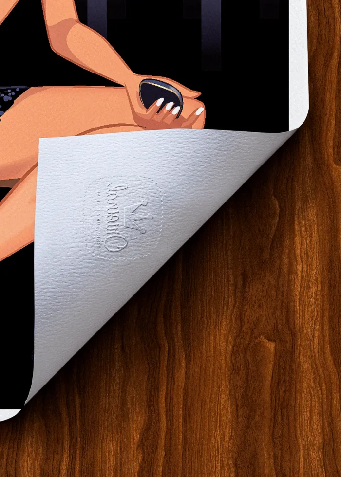 Tampon-312 Affiche Mode Tampon Original Monsieur Z, Tirage d'art,