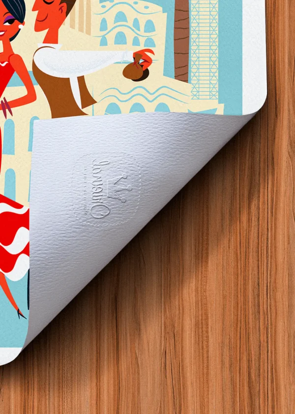 Tampon-355 Affiche espagne Tampon Original Monsieur Z, Tirage d'art,