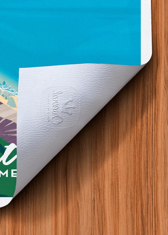 Tampon-356 Affiche Tampon Original Monsieur Z, Tirage d'art,