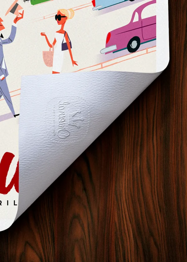 Tampon-367 Affiche Toulon Tampon Original Monsieur Z, Tirage d'art,