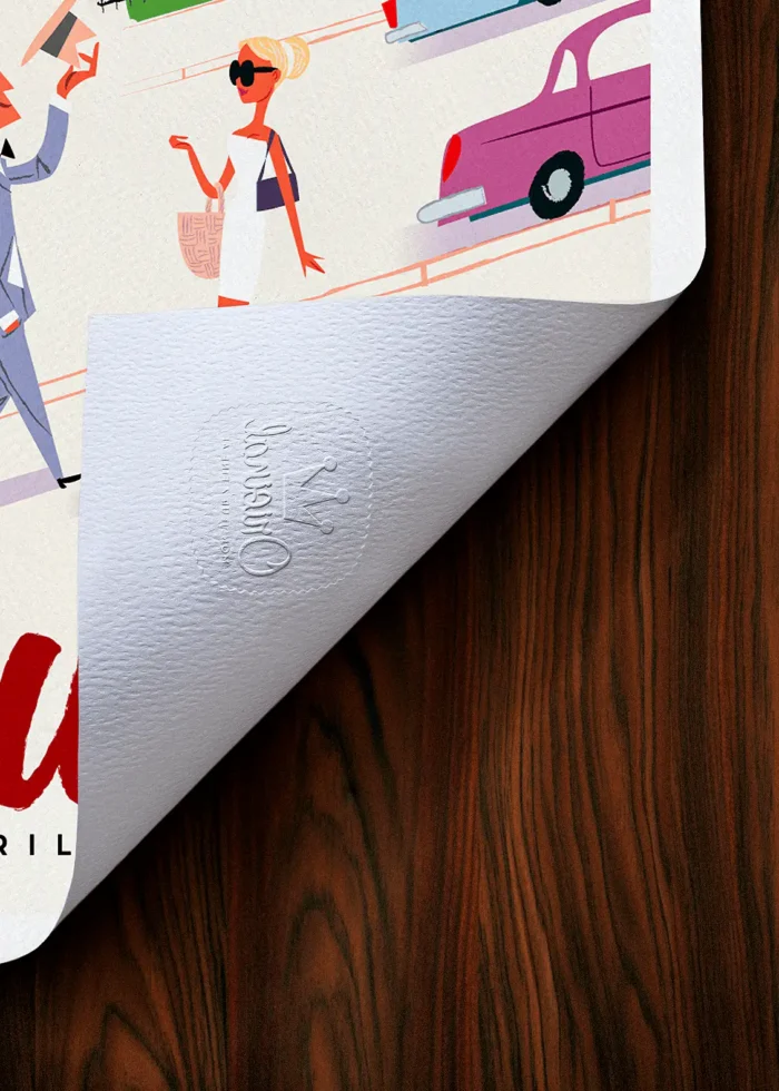 Tampon-367 Affiche Toulon Tampon Original Monsieur Z, Tirage d'art,