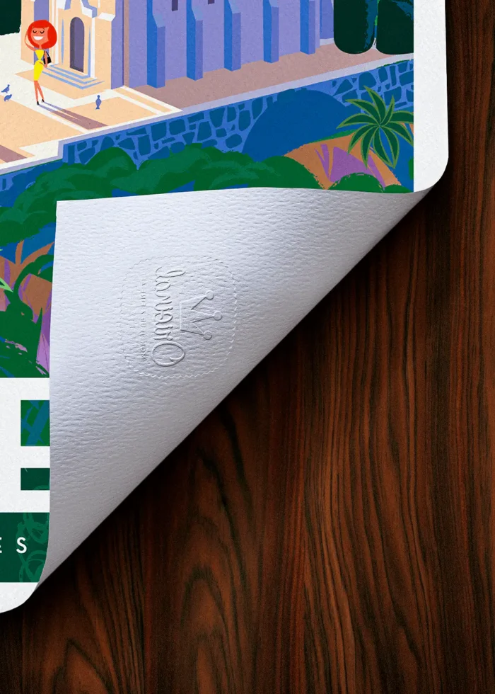 Tampon-379 Affiche Cuers Tampon Original Monsieur Z, Tirage d'art,