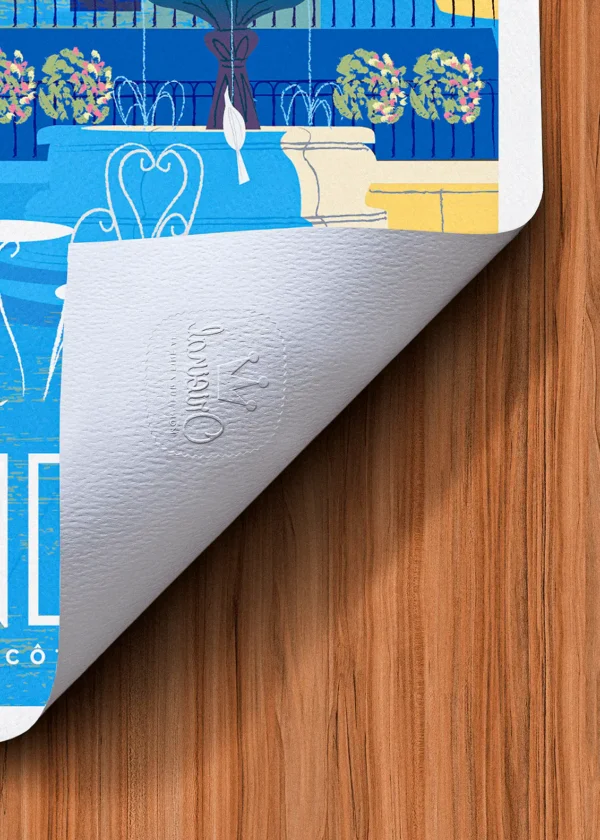 Tampon-390 Affiche Bandol Tampon Original Monsieur Z, Tirage d'art,