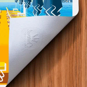 Affiche Monaco Tampon Original Monsieur Z, Tirage d'art,