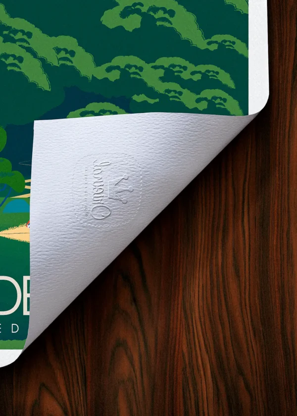 Tampon-394 Affiche La Grande motte Tampon Original Monsieur Z, Tirage d'art,