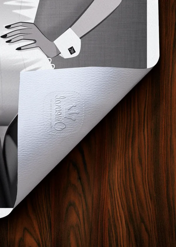 Tampon-397 Affiche Play Boy Tampon Original Monsieur Z, Tirage d'art,