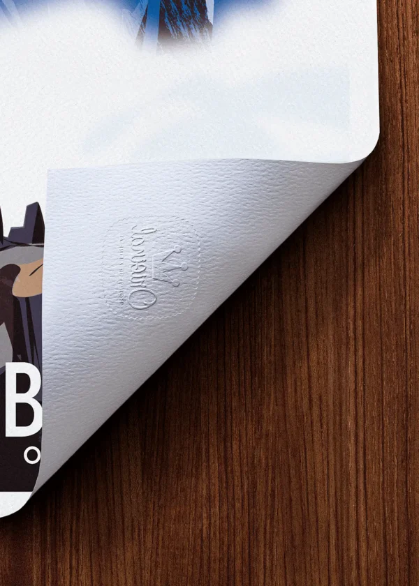 Tampon-411 Affiche Montagne Tampon Original Monsieur Z, Tirage d'art,