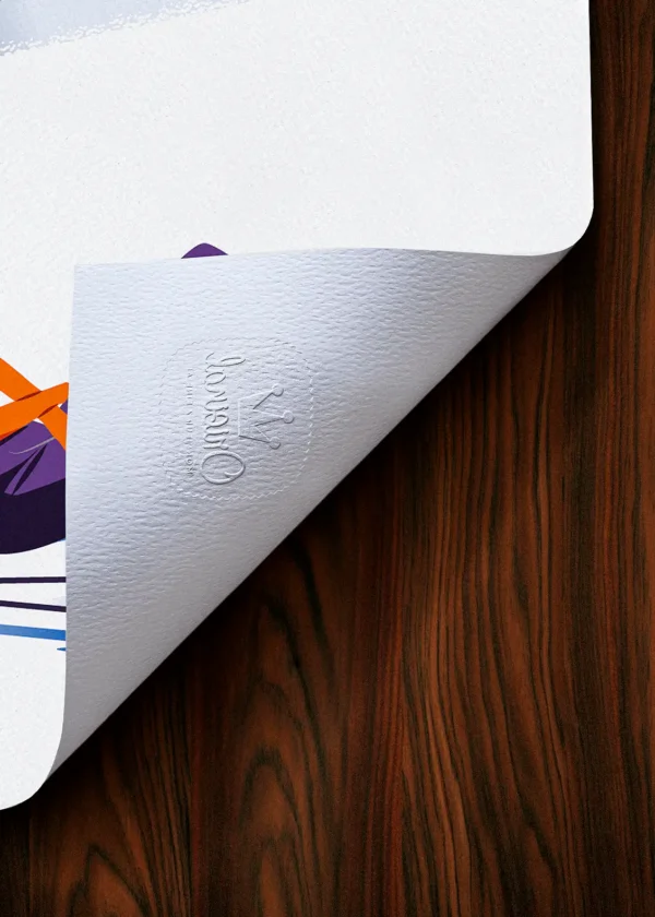 Tampon-412 Affiche Montagne Tampon Original Monsieur Z, Tirage d'art,