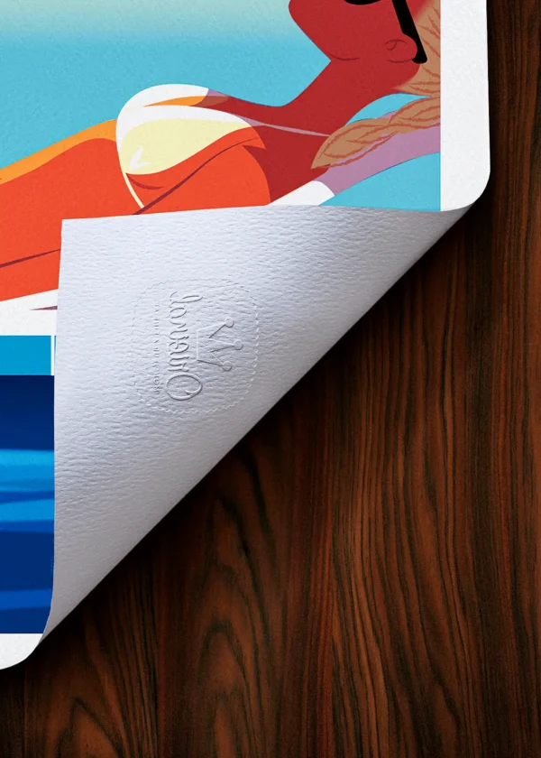 Tampon-432 Affiche Mode Tampon Original Monsieur Z, Tirage d'art,