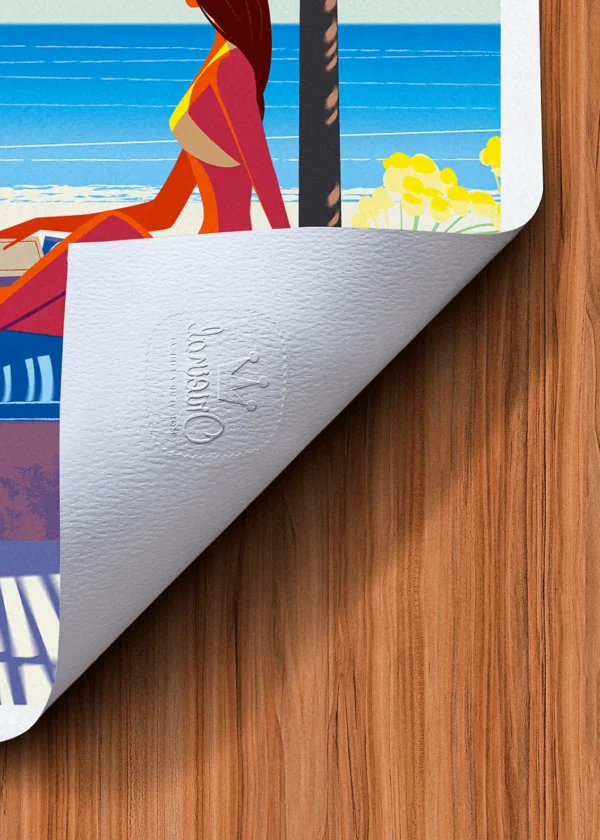 Tampon-433 Affiche Corse Tampon Original Monsieur Z, Tirage d'art,