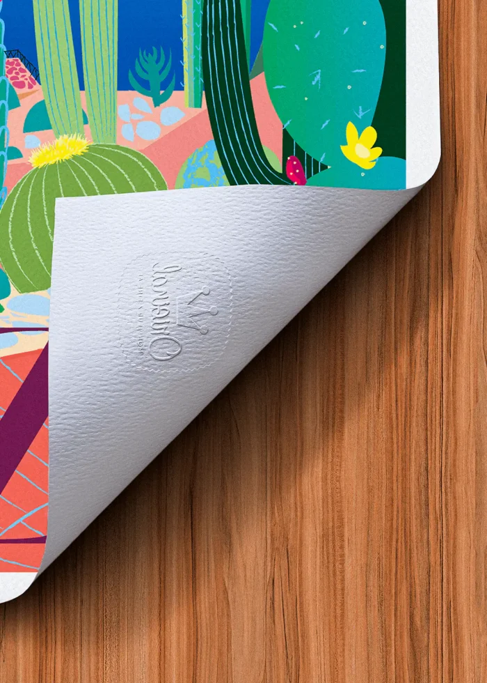 Tampon-438 Affiche èze Tampon Original Monsieur Z, Tirage d'art,