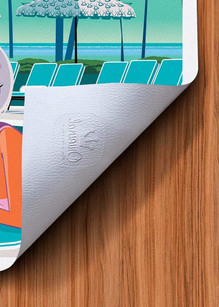 Tampon-479 Affiche mode Tampon Original Monsieur Z, Tirage d'art,