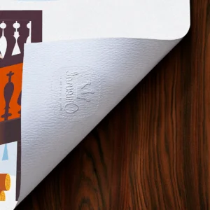 Affiche Montagne Tampon Original Monsieur Z, Tirage d'art,