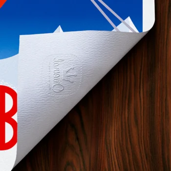 Affiche Montagne Tampon Original Monsieur Z, Tirage d'art,