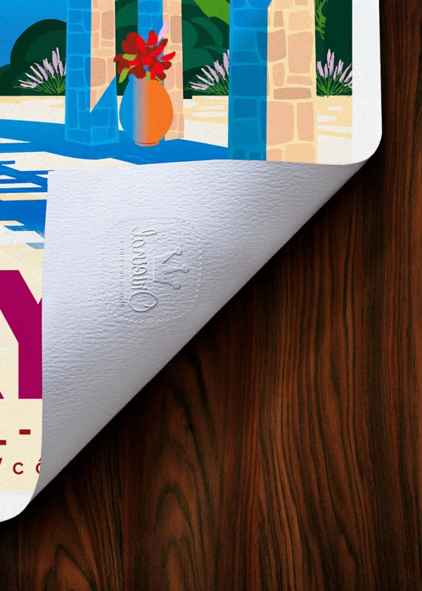 Tampon-505 Affiche Rayola Tampon Original Monsieur Z, Tirage d'art,