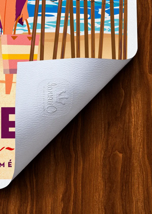 Tampon-509 Affiche La seyne Tampon Original Monsieur Z, Tirage d'art,