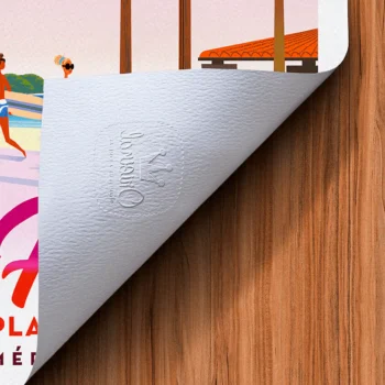 Affiche Six fours Tampon Original Monsieur Z, Tirage d'art,