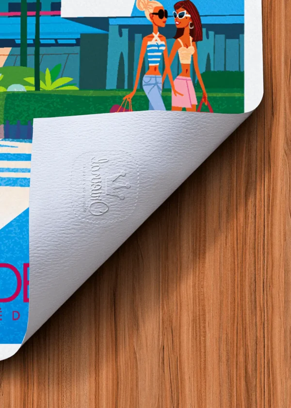 Tampon-514 Affiche la grande motte Tampon Original Monsieur Z, Tirage d'art,