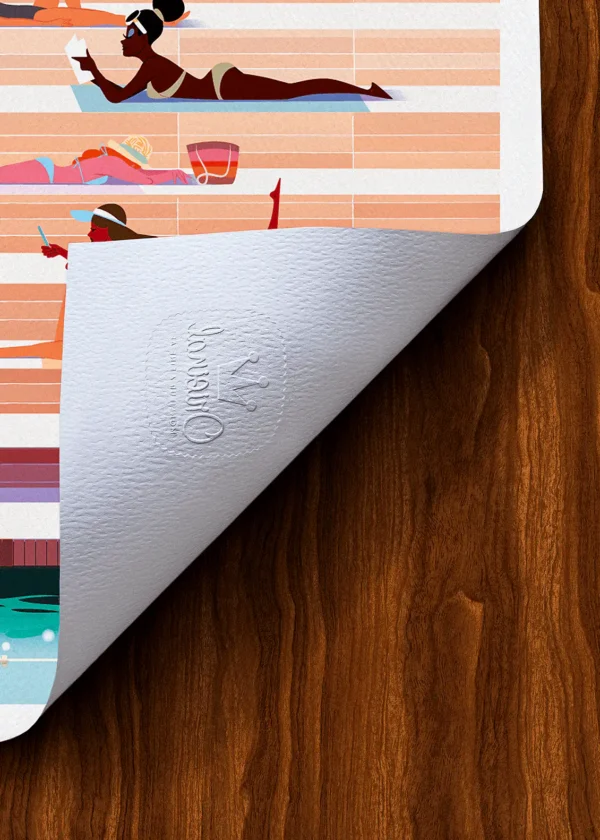 Tampon-515 Affiche Marseille Tampon Original Monsieur Z, Tirage d'art,