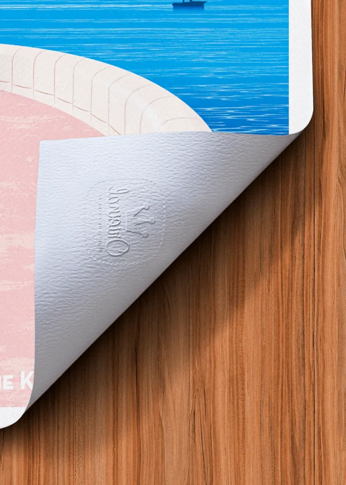 Tampon-516 Affiche Marseille Tampon Original Monsieur Z, Tirage d'art,