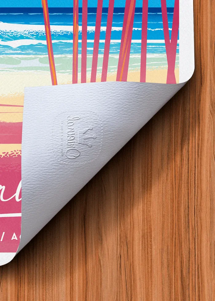 Tampon-529 Affiche Tampon Original Monsieur Z, Tirage d'art,