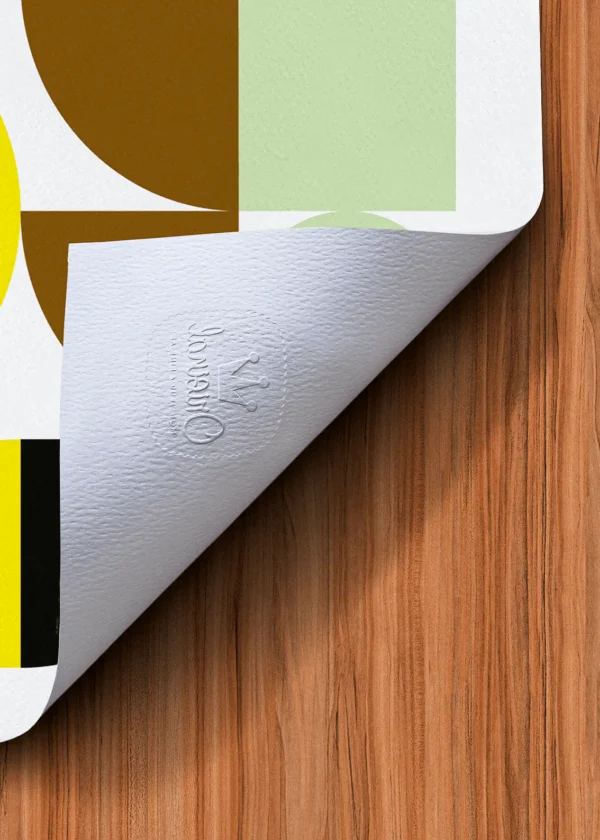 Tampon-537 Affiche Abstrait Tampon Original Monsieur Z, Tirage d'art,