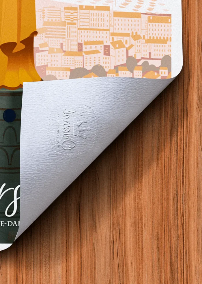 Tampon-539 Affiche Marseille Tampon Original Monsieur Z, Tirage d'art,