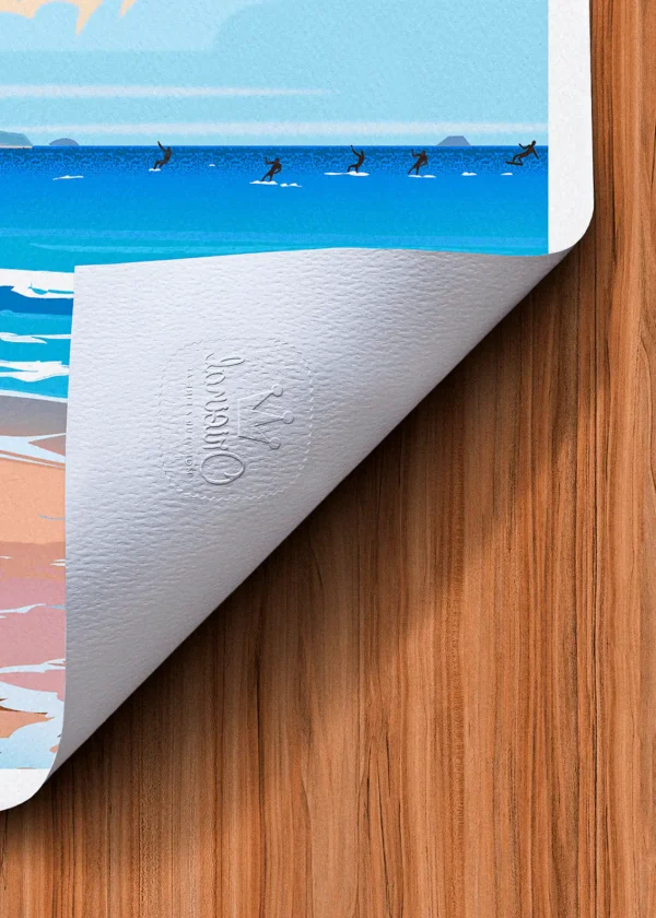 Tampon-547 Affiche Almanarre Tampon Original Monsieur Z, Tirage d'art,