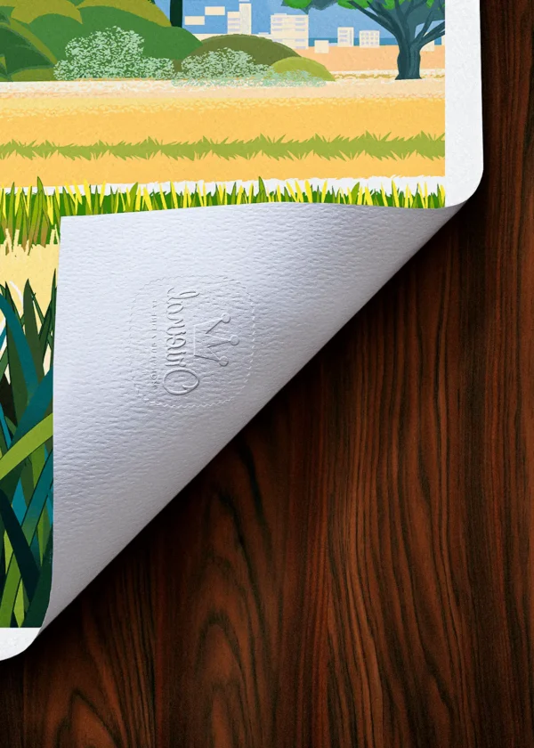 Tampon-548 Affiche la garde Tampon Original Monsieur Z, Tirage d'art,