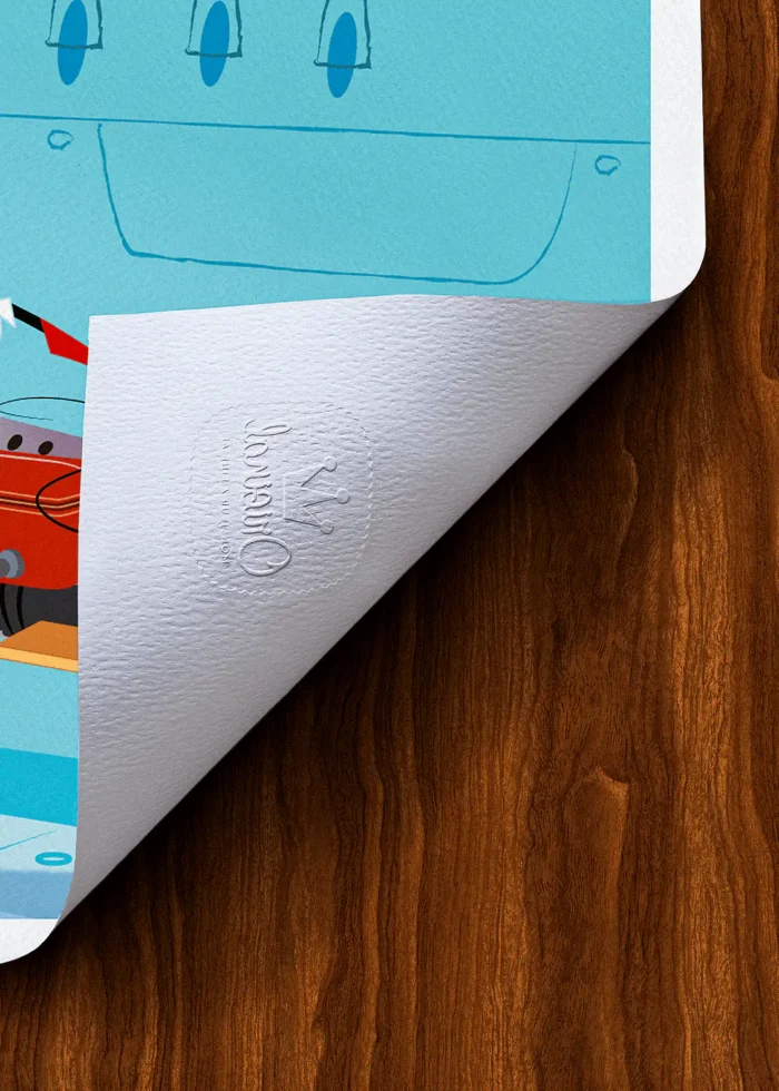 Tampon-Ratz-svtlana Affiche Ratz Tampon Original Monsieur Z, Tirage d'art,