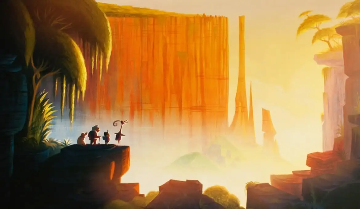 Lou romano Up, là Haut, Concept Art, sketch, fine art, disney
