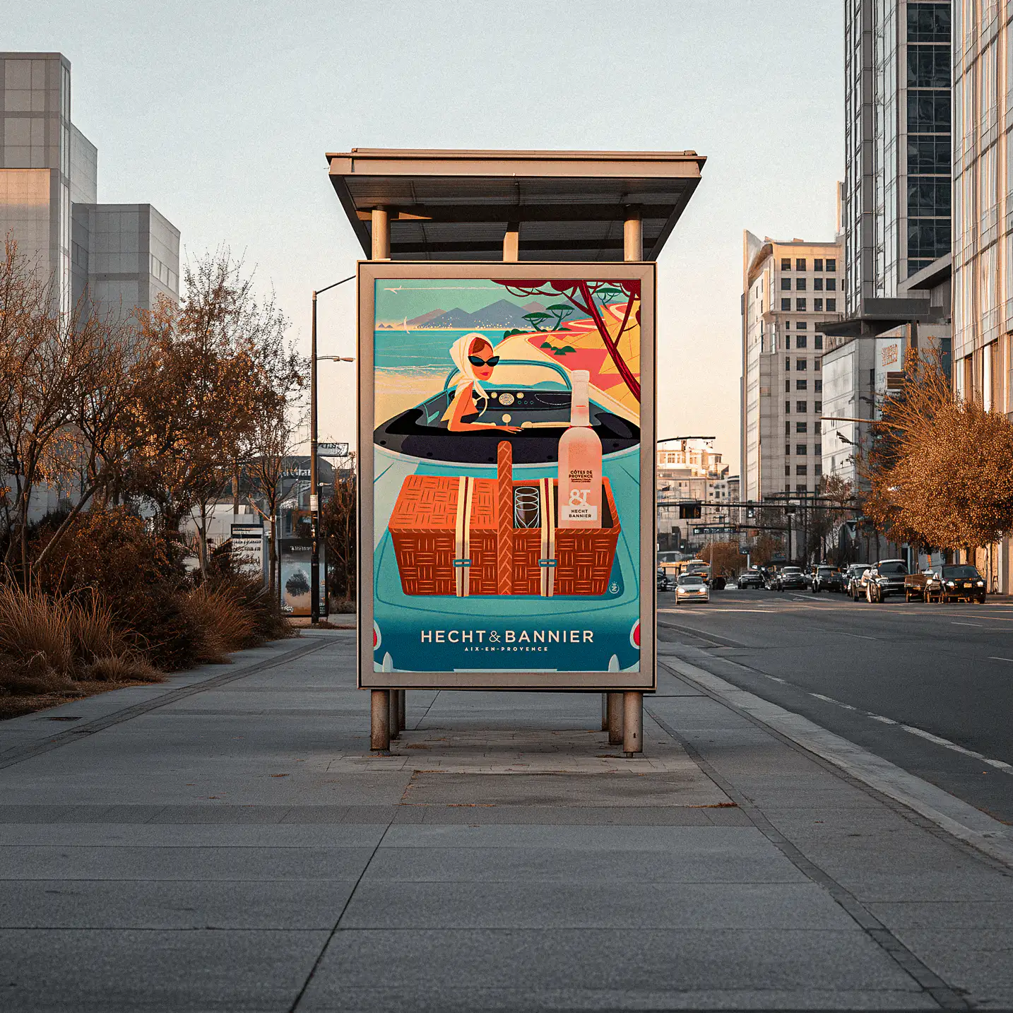 Dibond Affichage publicitaire Impression sur Aluminium, Monsieur Z.