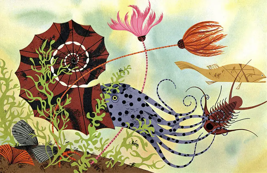 Sea life charley harper