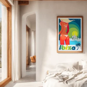 Affiche ibiza AAZ Galerie