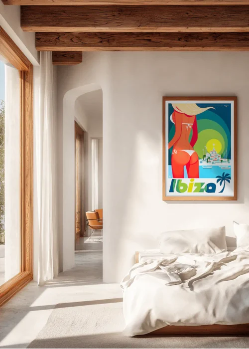 Affiche ibiza AAZ Galerie