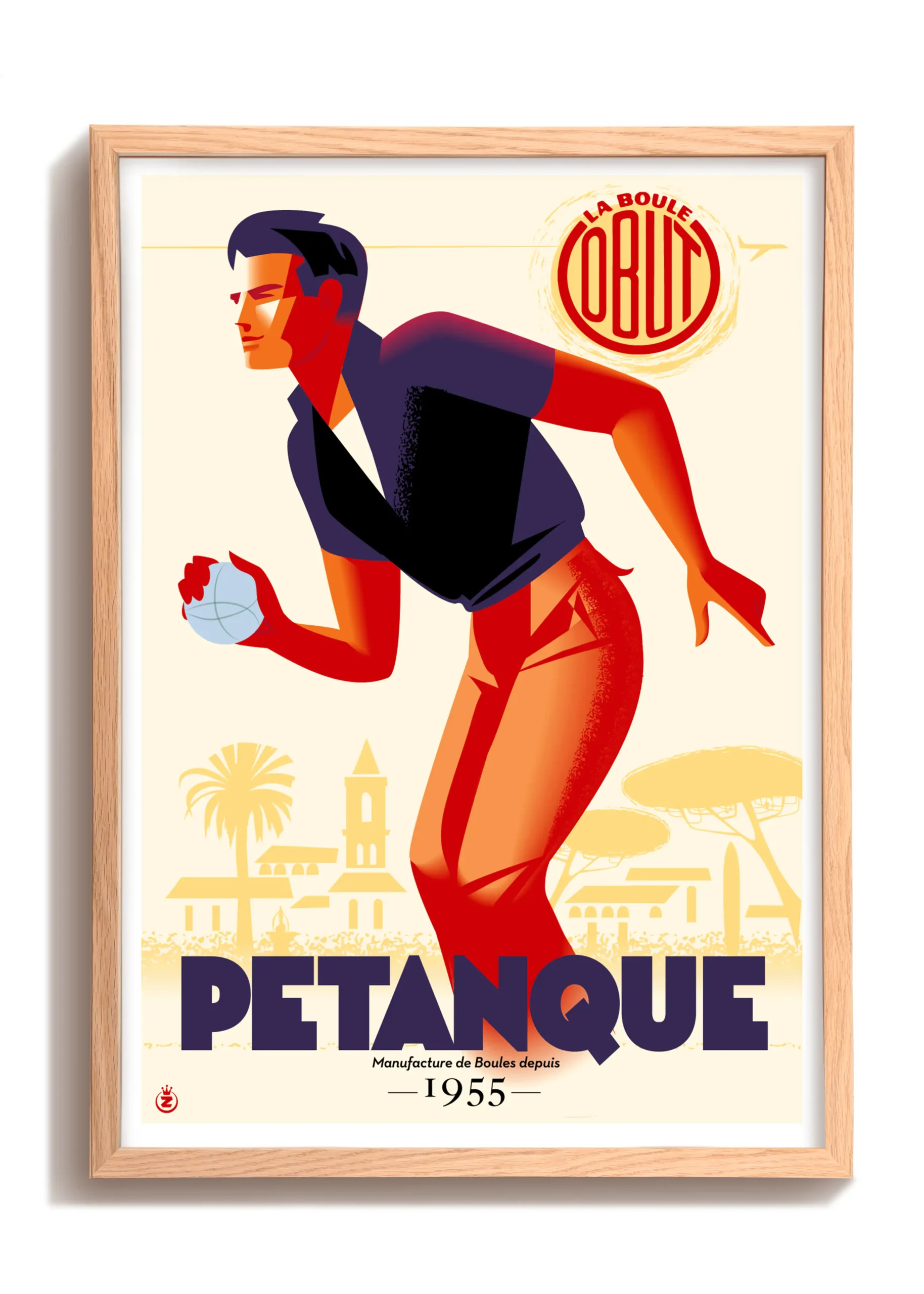 Affiche Beige AAZ Galerie