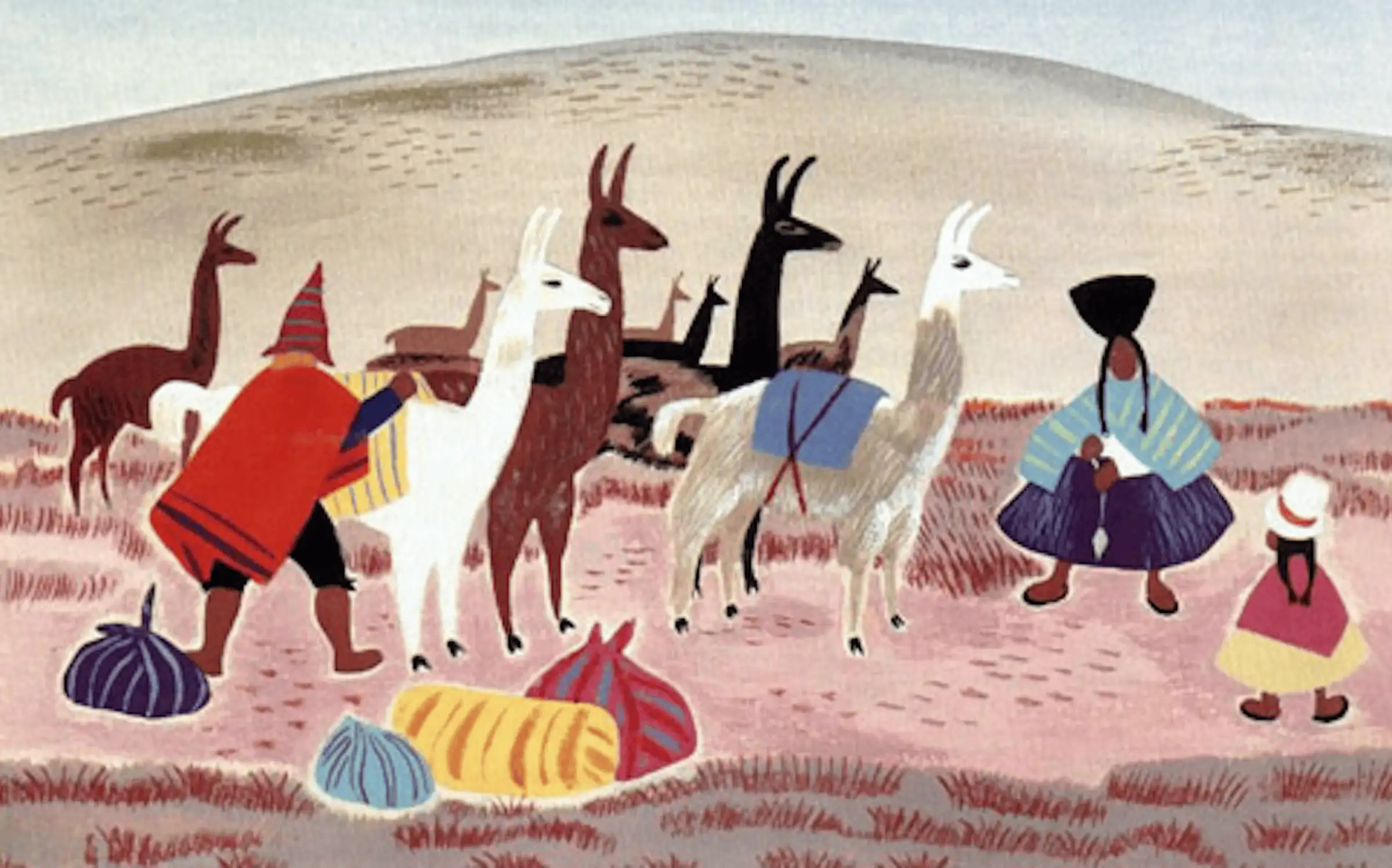 Mary blair concept art Soludos Amigos