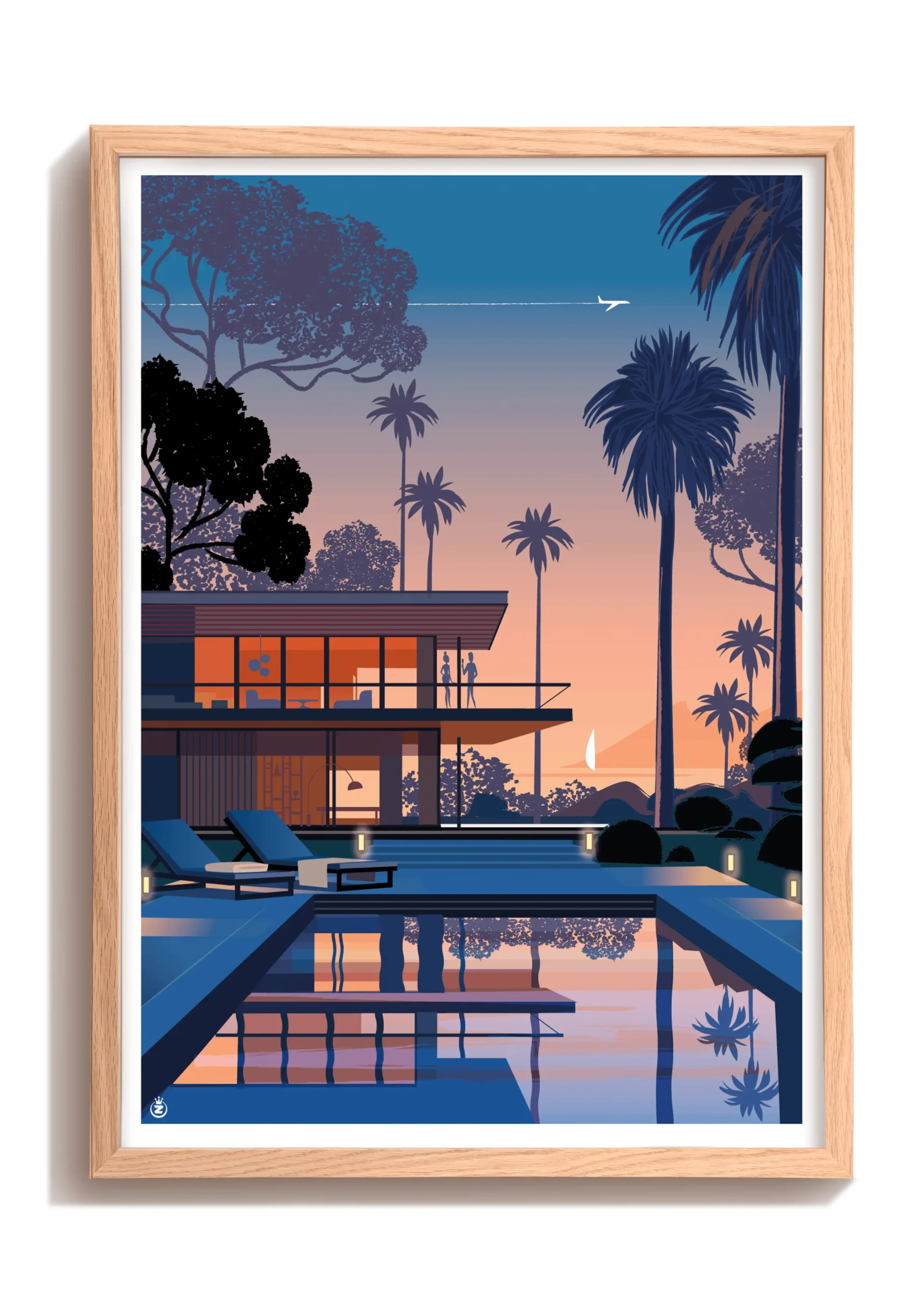 Affiche Violet Monsieur Z